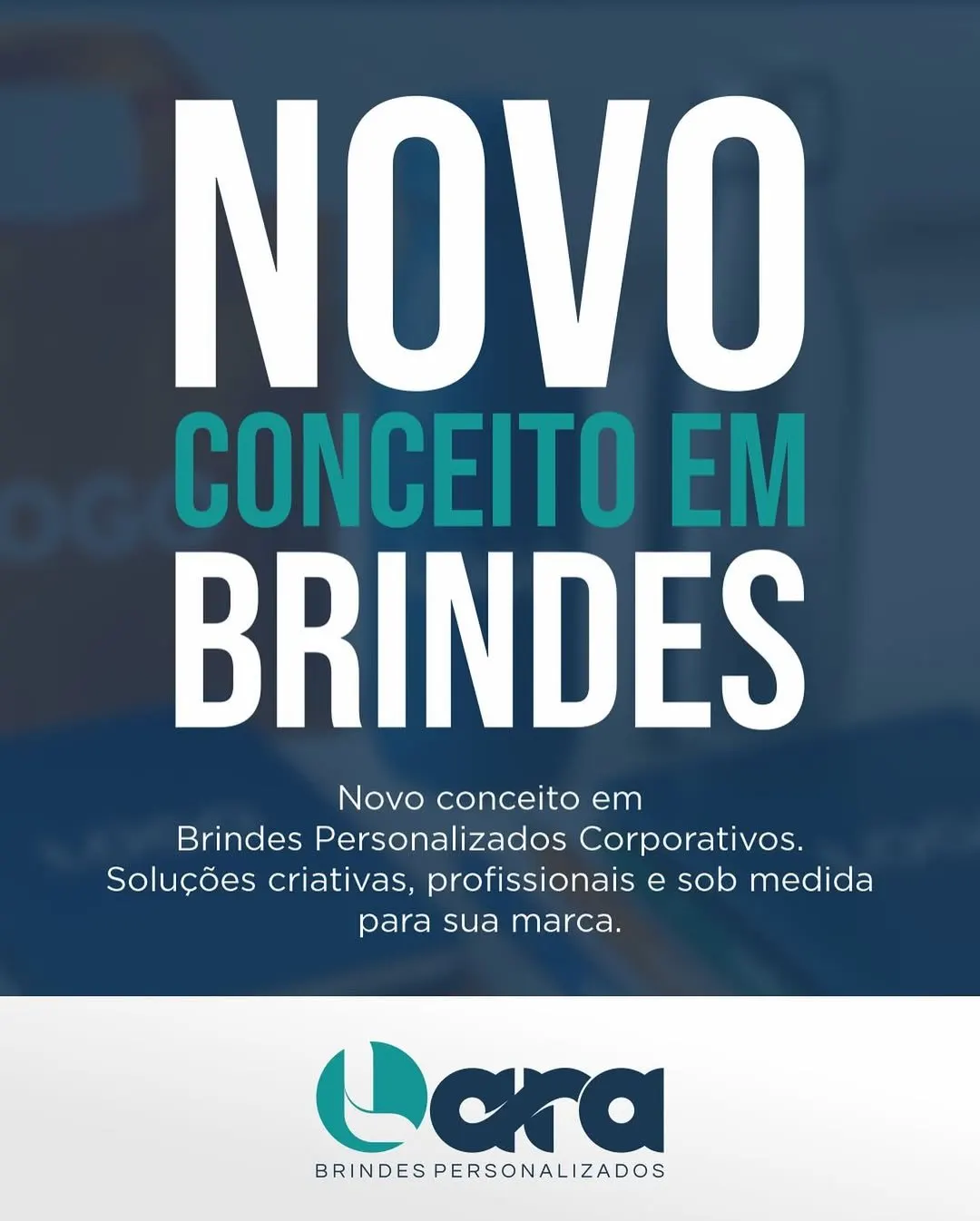 Novo conceito em brindes
