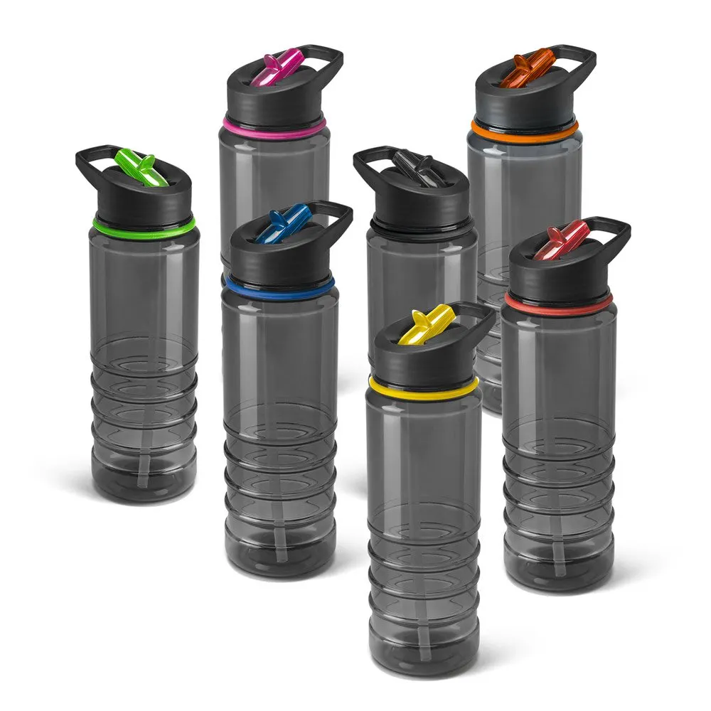 Squeeze em AS e tampa em PP, com bico de canudo flip 650 mL