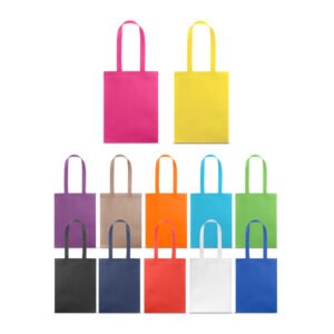 Sacola em non-woven (80 g/m²) termo-selado com alças