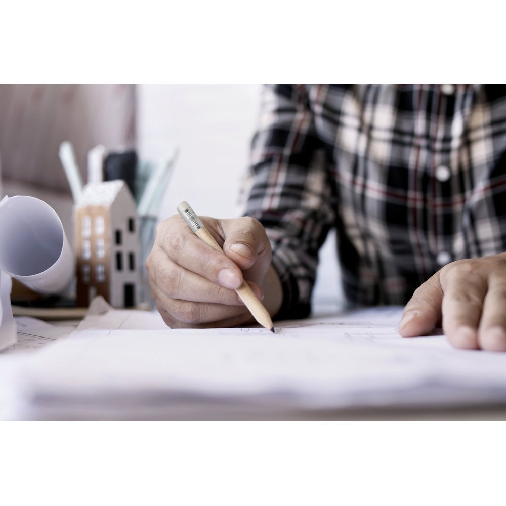 Mini lápis afiado com borracha - Imagem 3