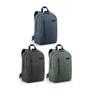 Mochila para notebook 14'' em 600D de alta densidade com placa para personalização 12 L