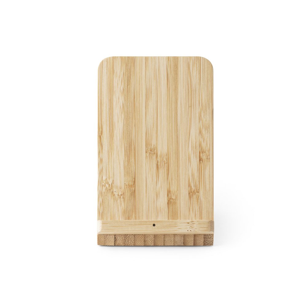 Carregador wireless super-rápido em bambu 15W - Imagem 2