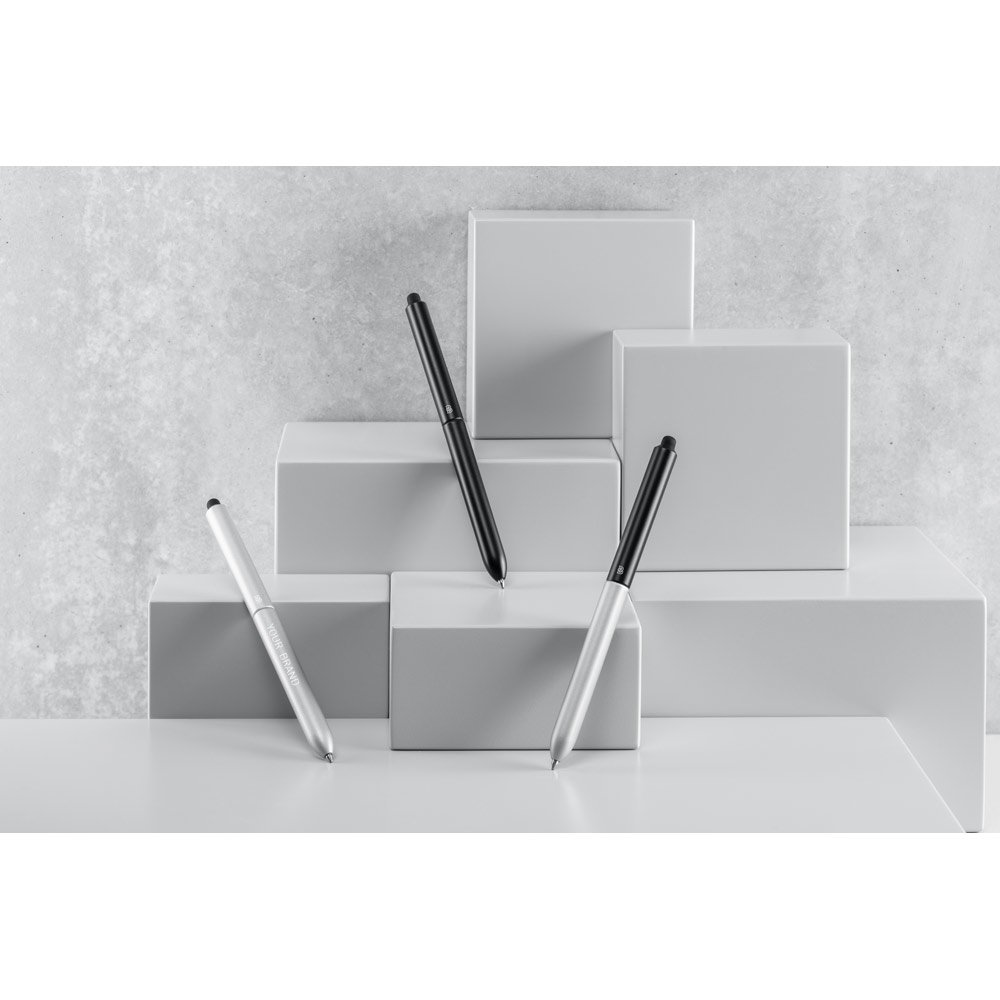 Esferográfica em alumínio com ponteira touch - Imagem 4