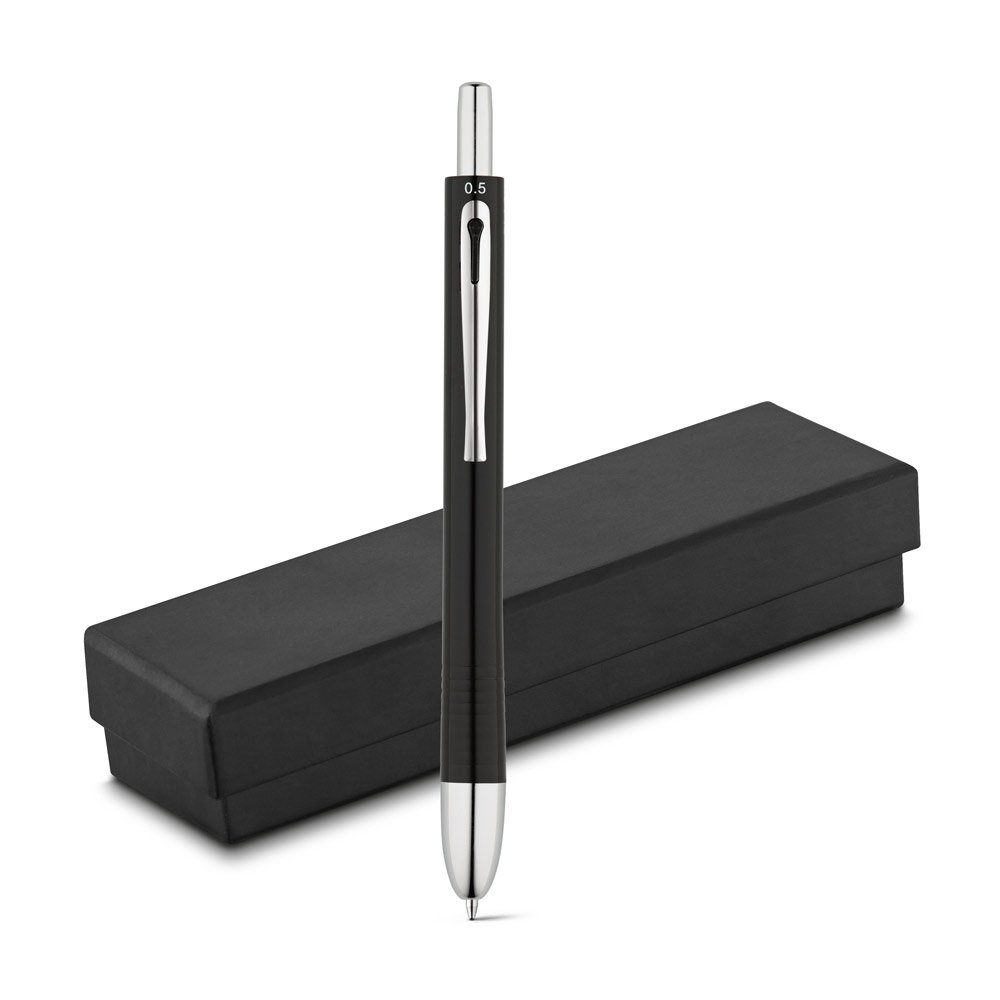 Esferográfica multifunções 4 em 1 em metal