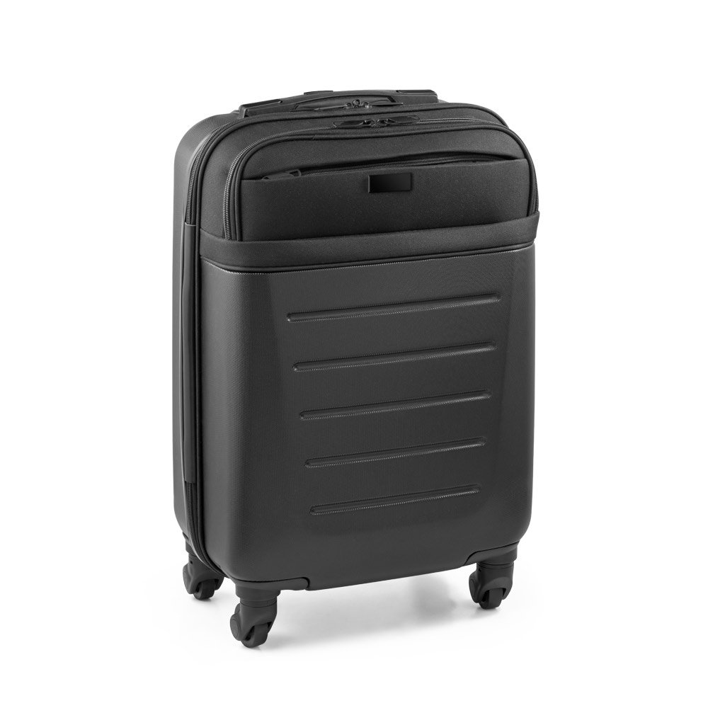Mala de viagem executivo em ABS e 600D com 4 rodas duplas giratórias 33 L - Imagem 7