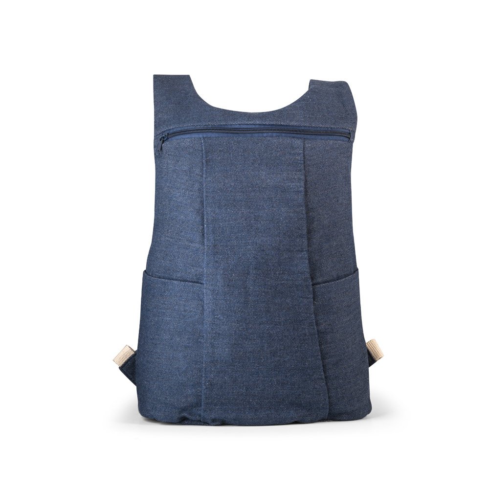 Mochila casual em denim reciclado (300 g/m²) - Imagem 2