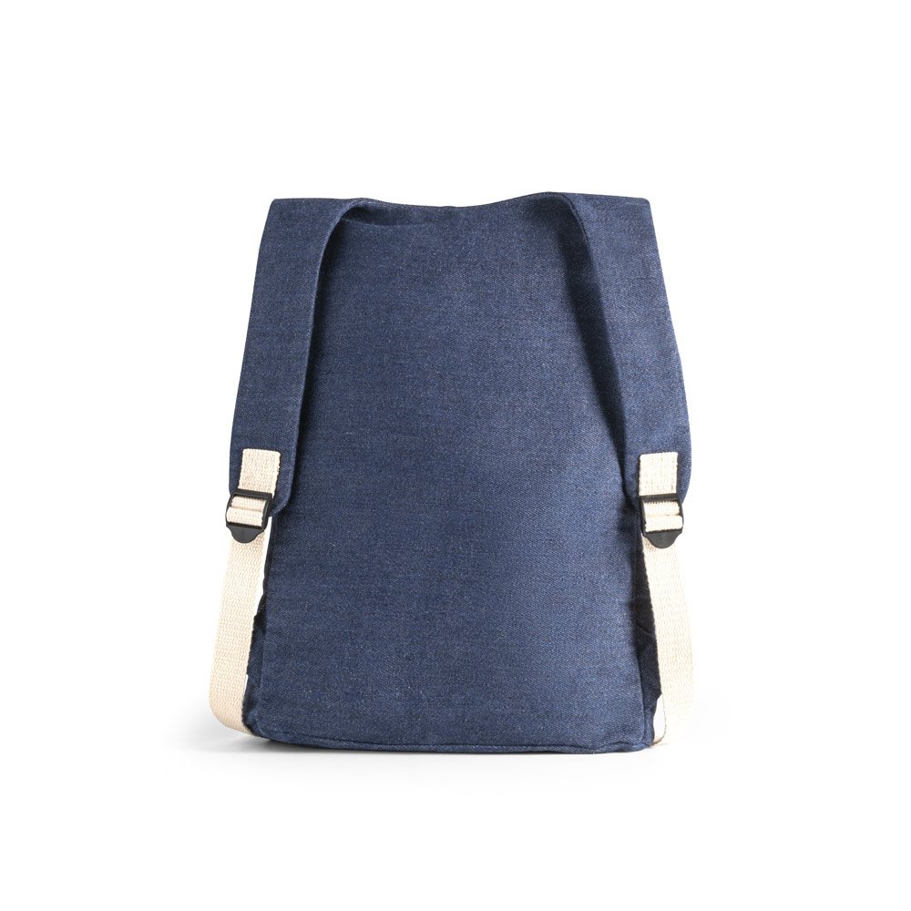 Mochila casual em denim reciclado (300 g/m²) - Imagem 5