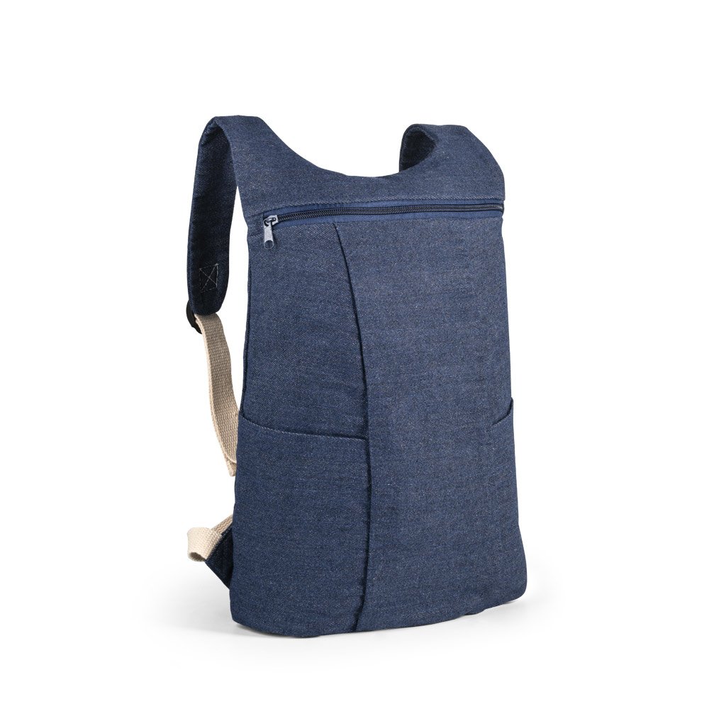 Mochila casual em denim reciclado (300 g/m²) - Imagem 4