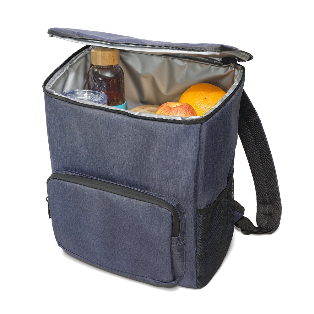 Cooler. Mochila com isolamento térmico em Nylon 2Tone com interior forrado em PEVA 14 L - Imagem 14