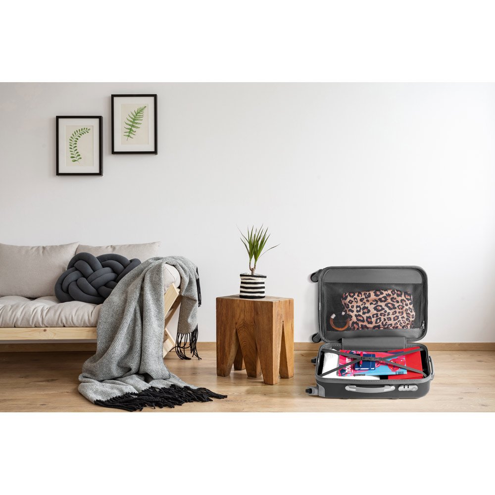 Mala de viagem executivo em ABS com interior forrado 36 L - Imagem 3