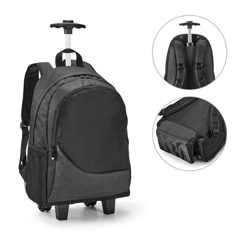 Mochila trolley para notebook 15'6'' em 300D