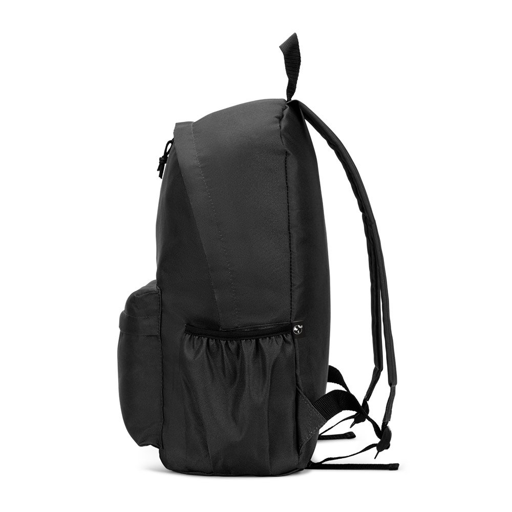 Mochila em poliéster reciclado 600D com bolso frontal espaçoso 18 L - Imagem 6