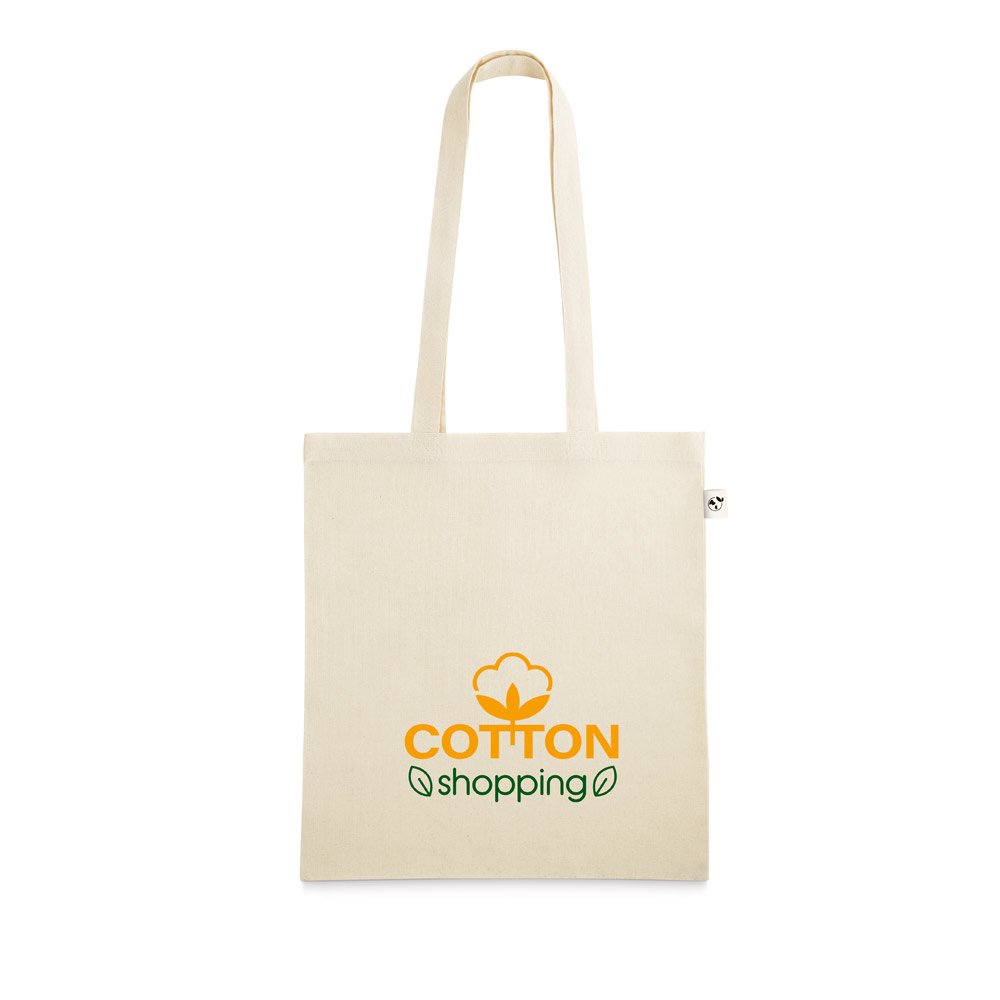 Sacola 100% algodão orgânico (180 g/m²) - Imagem 2