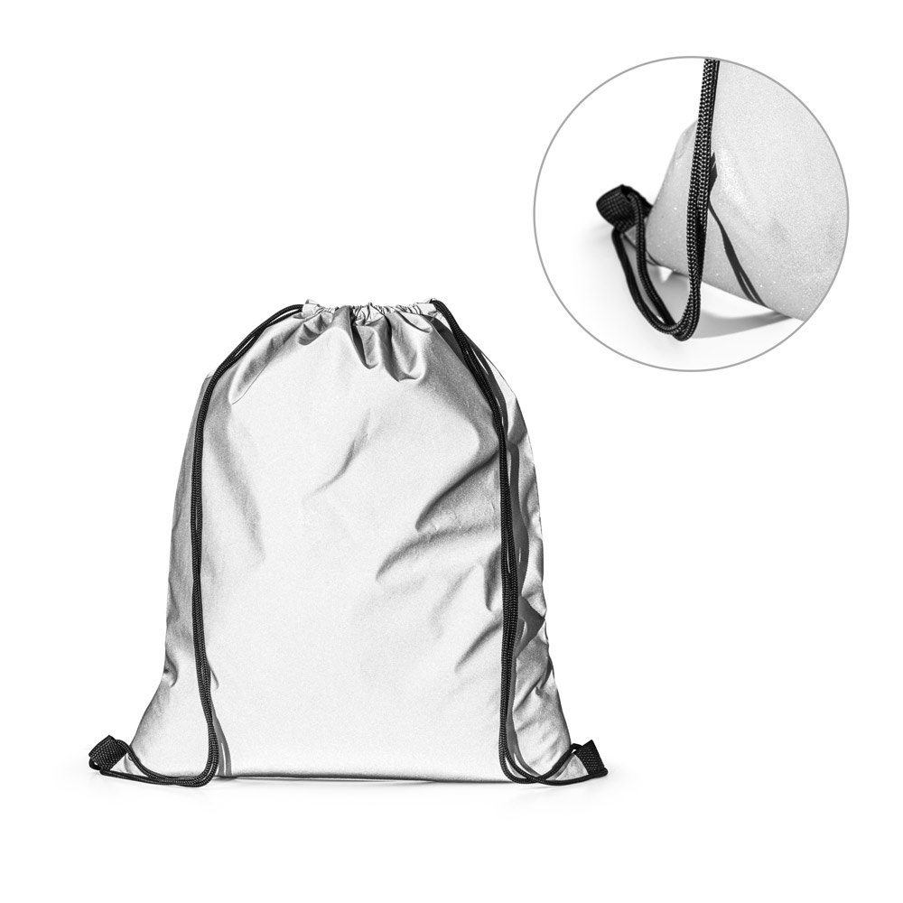 Sacola tipo mochila em poliéster (200 g/m²)