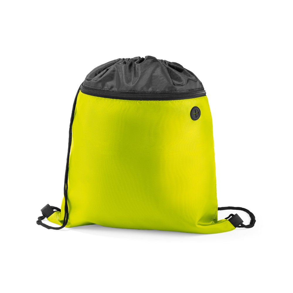 Saco tipo mochila em 210D com bolso frontal - Imagem 7
