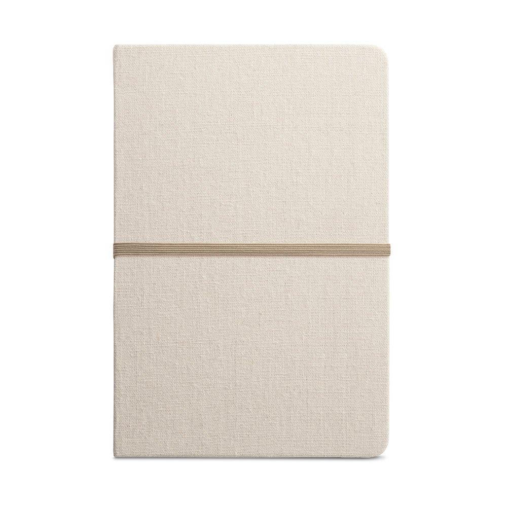 Caderno A5 em linho de capa dura com 192 páginas pautadas (230 g/m²) - Imagem 6