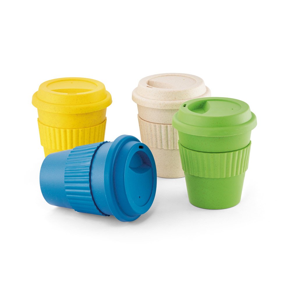 Copo de viagem em fibra de bambu (60%) e PP (40%) - Imagem 5