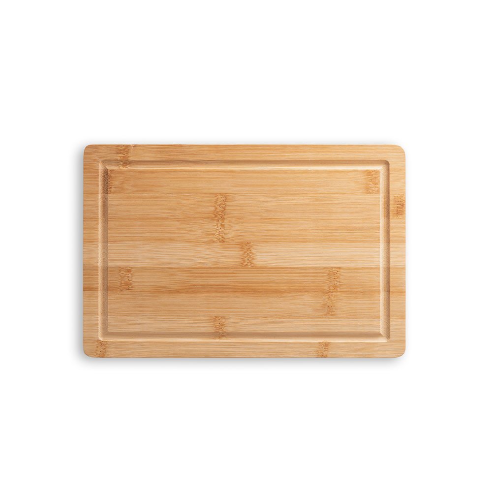 Kit churrasco em estojo de PU e 210D com tábua em bambu e 7 utensílios em aço inox e madeira de seringueira - Imagem 2