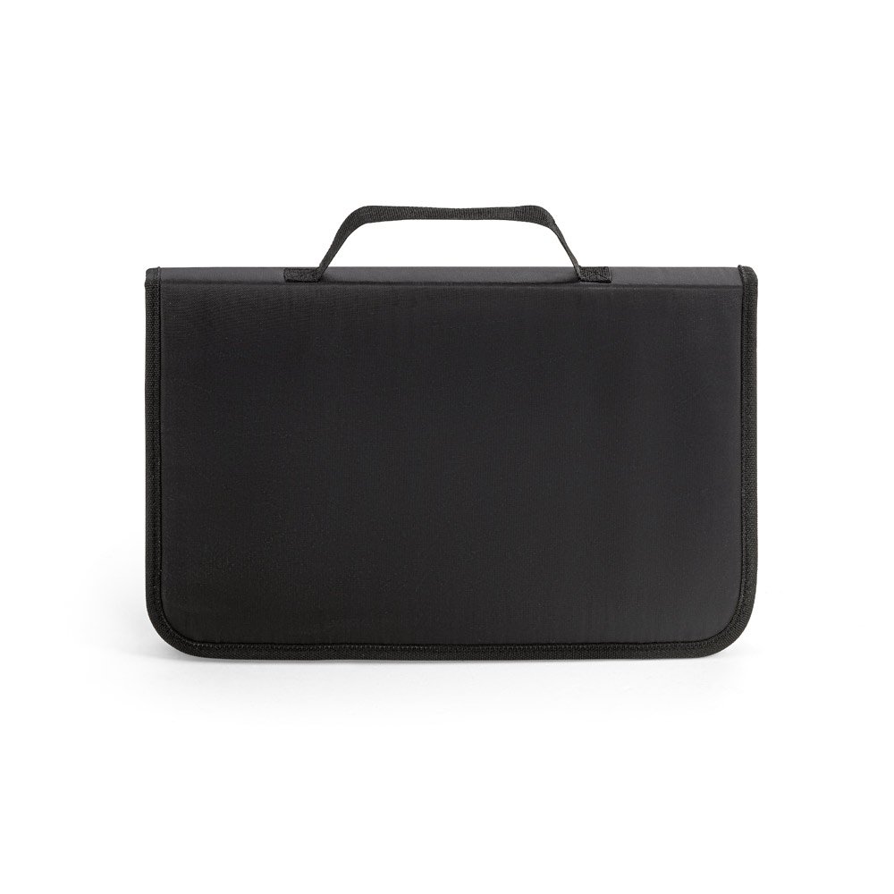 Kit churrasco em estojo de nylon 210D com tábua em PP e 5 utensílios em aço inox e PP - Imagem 4