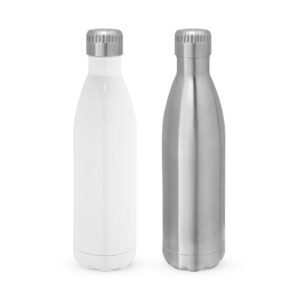 Garrafa para sublimação em aço inox com parede dupla, isolada a vácuo 800 mL