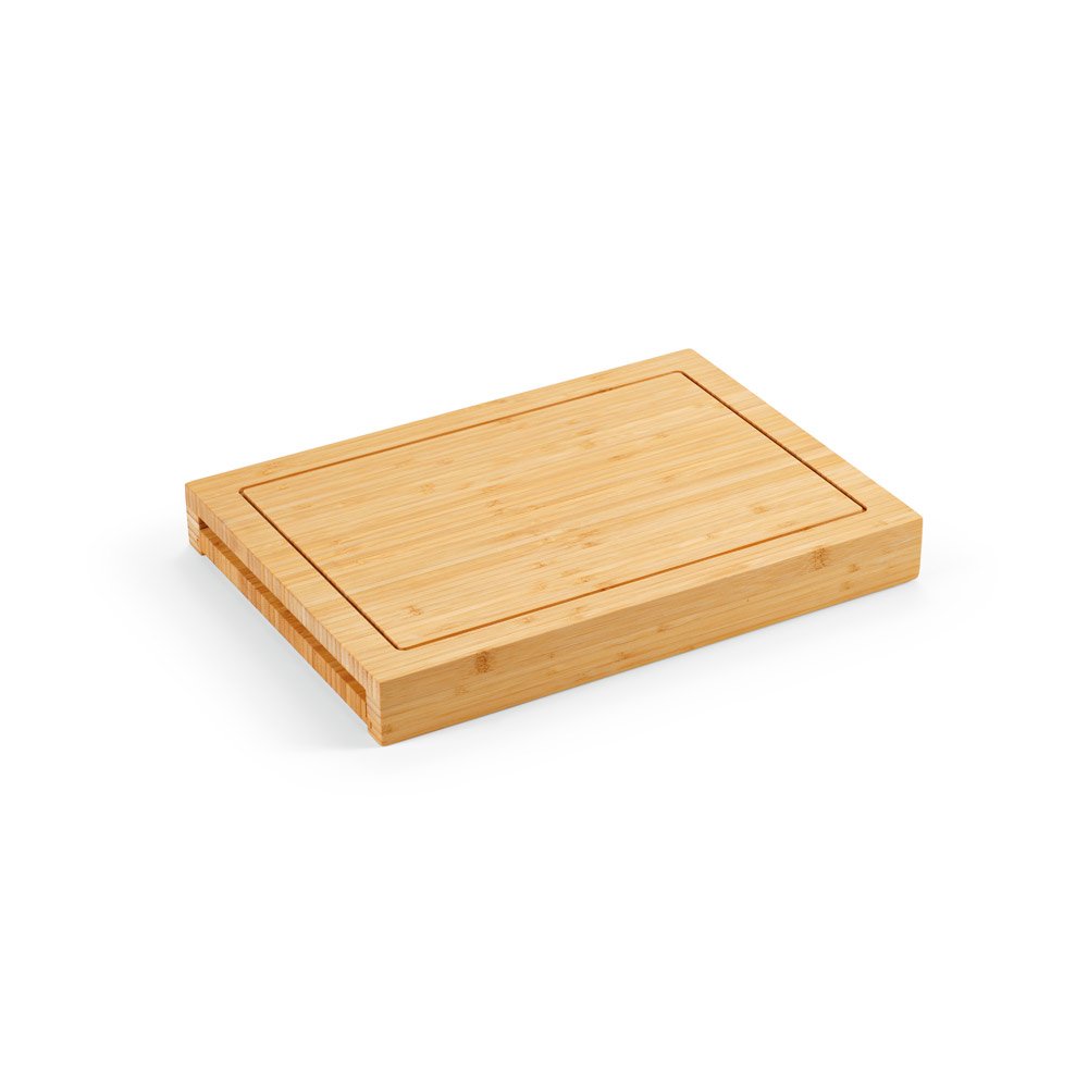Conjunto de tábuas em bambu com 3 facas inclusas - Imagem 5