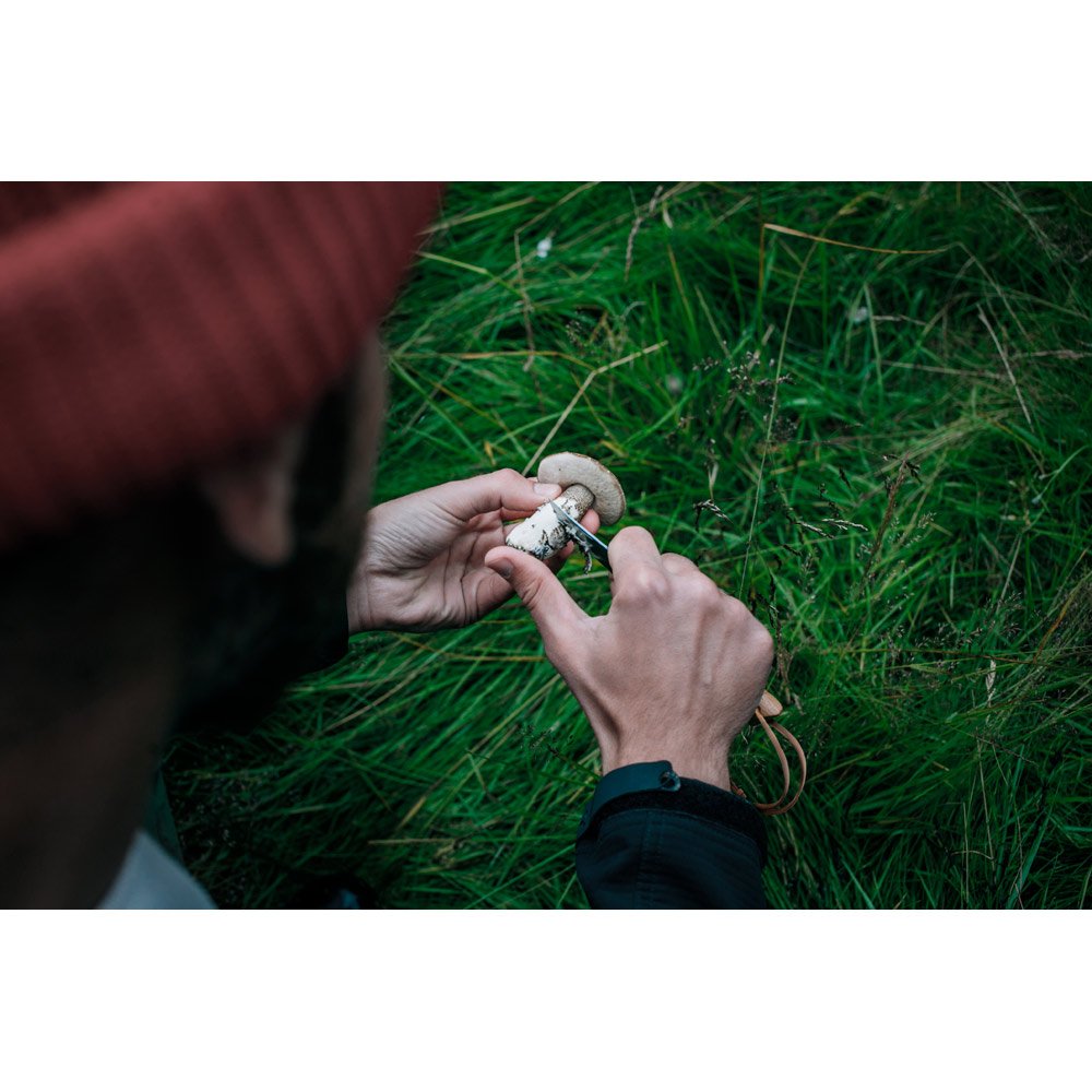 Canivete com lâmina metálica em aço inox e cabo em bambu - Imagem 3