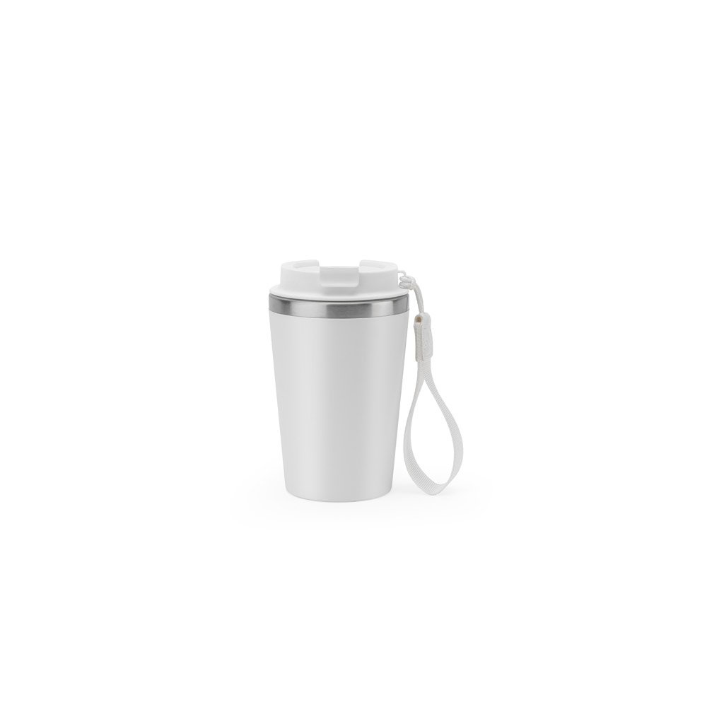 Copo de viagem em aço inox 90% reciclado com parede dupla e acabamento em mate 460 mL - Imagem 6