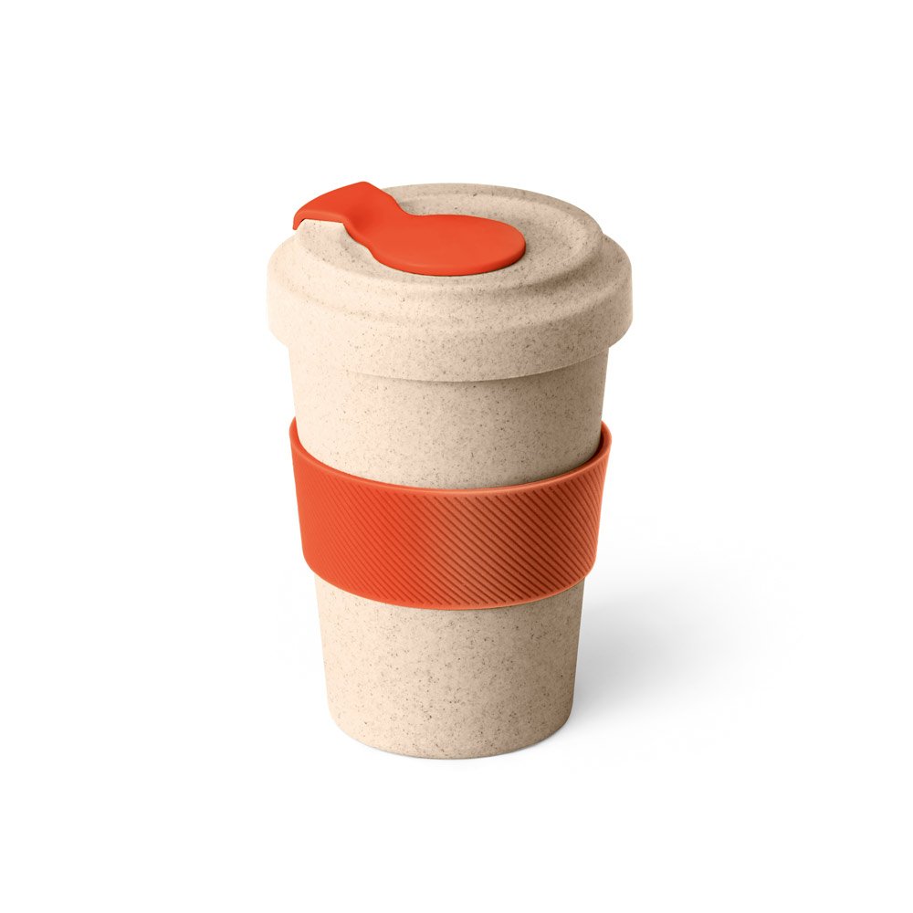 Copo para viagem em fibra de bambu (60%) e PP (40%) 500 mL - Imagem 3