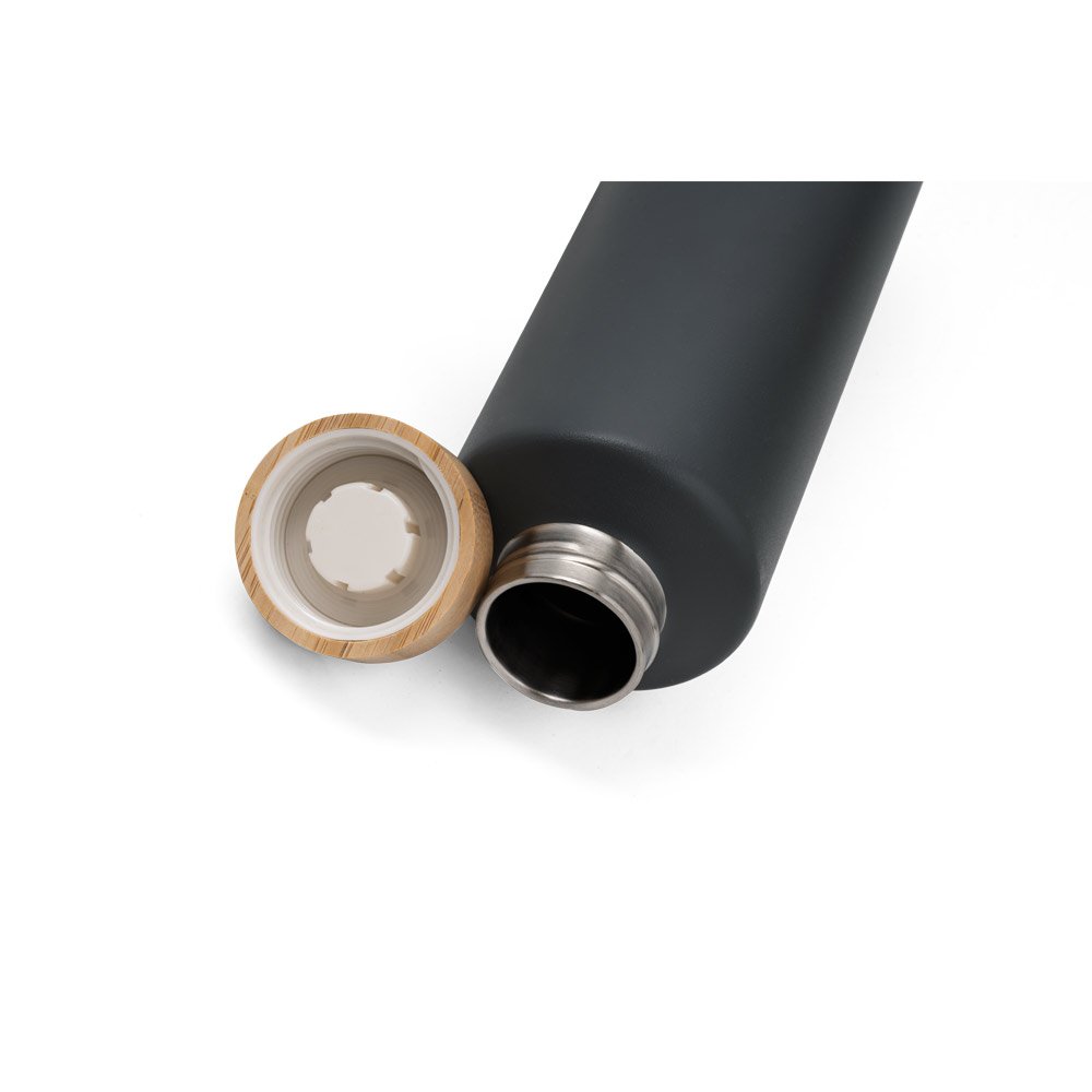 Garrafa em aço inox de parede dupla térmica, isolada a vácuo 640 mL - Imagem 2