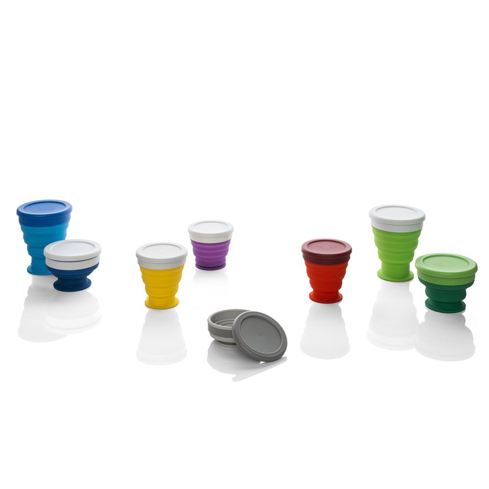 Copo de viagem em silicone e PP 400 mL - Imagem 3