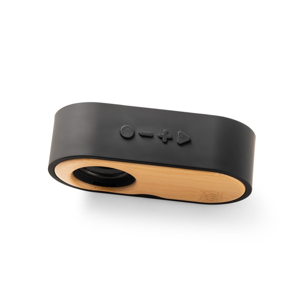 Caixa de som portátil em bambu e ABS 100% reciclado com autonomia de 5h - Imagem 7