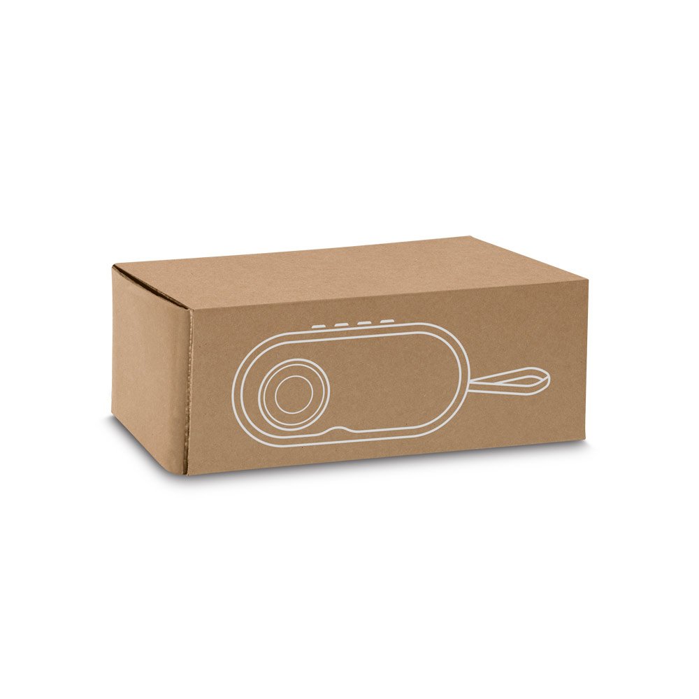 Caixa de som portátil em bambu e ABS 100% reciclado com autonomia de 5h - Imagem 3