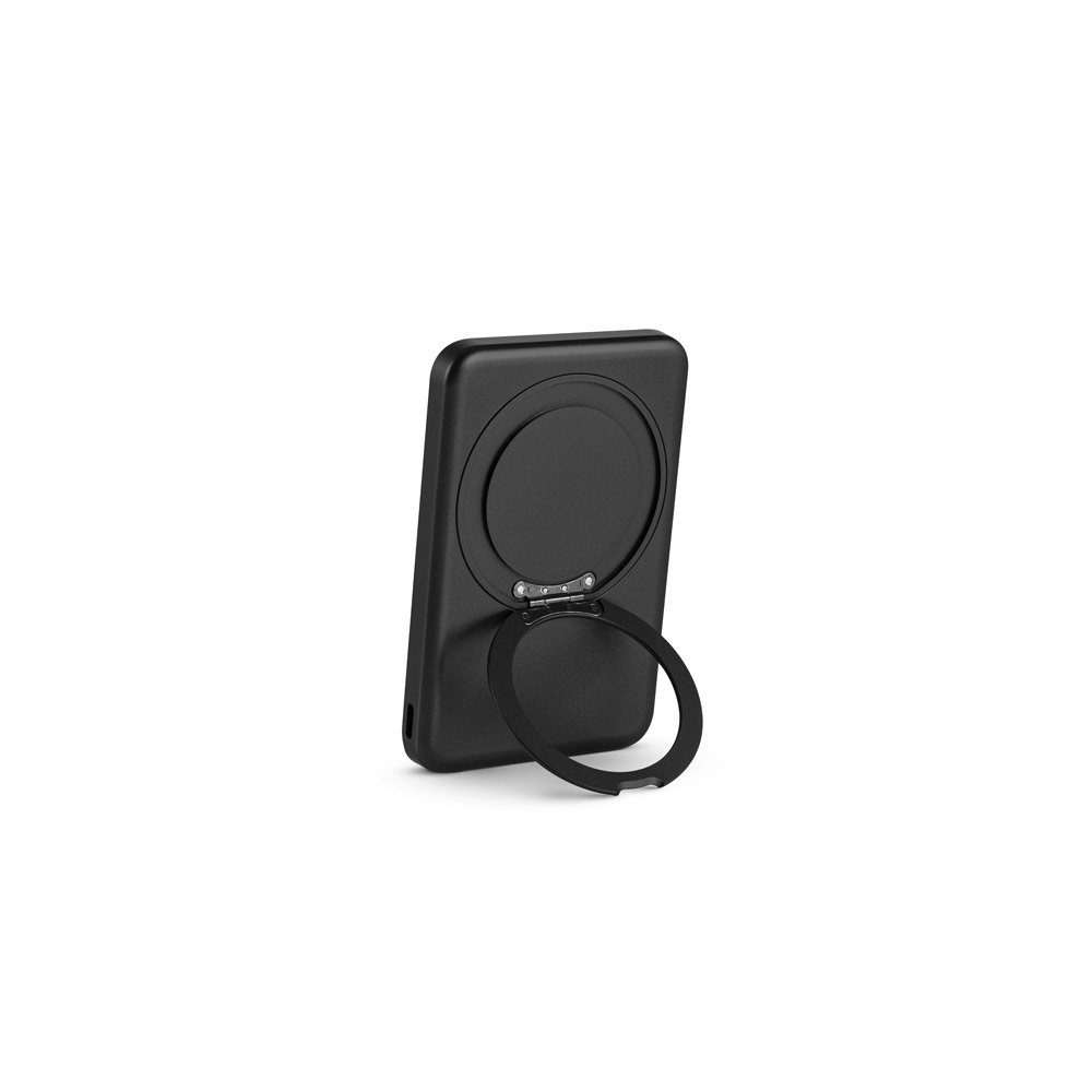 Bateria portátil magnética em ABS 100% reciclado com suporte, carregador wireless super-rápido 15W e capacidade de 5'000 mAh - Imagem 8