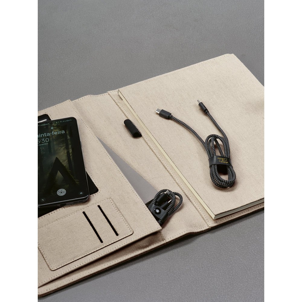 Cabo USB-C de carregamento rápido em PET 100% reciclado - Imagem 4