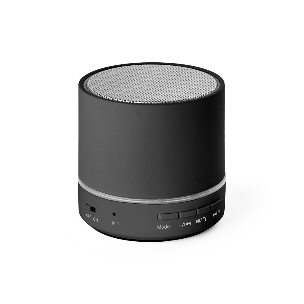 Caixa de som portátil em ABS 100% reciclado com microfone e autonomia de 4h30 - Imagem 2