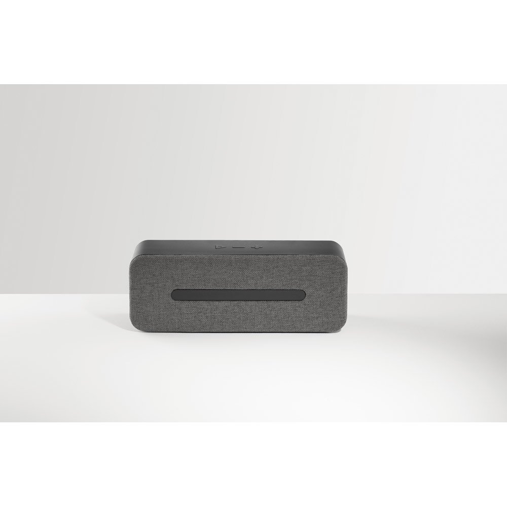 Caixa de som portátil com microfone em ABS - Imagem 6