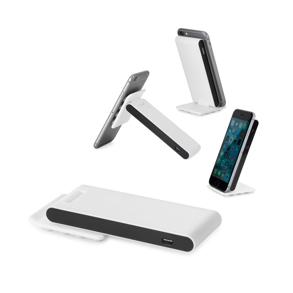 Bateria portátil em ABS com ventosas na base 4'000 mAh