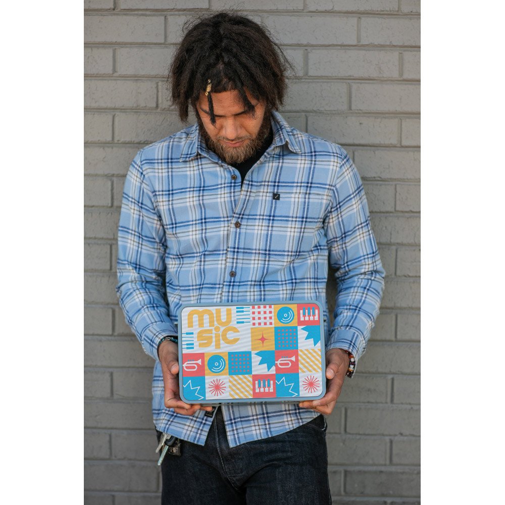 Caixa de som em ABS 100% reciclado com microfone incorporado 5'200 mAh - Imagem 4