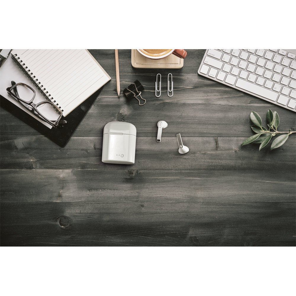 Fones de ouvido wireless em ABS e autonomia de 6h - Imagem 3