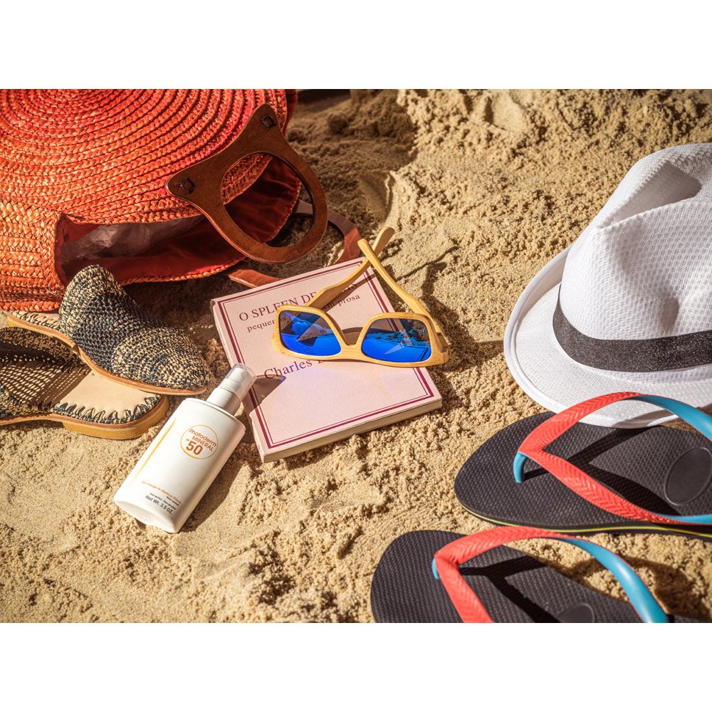 Óculos de sol em bambu om lentes espelhadas - Imagem 4