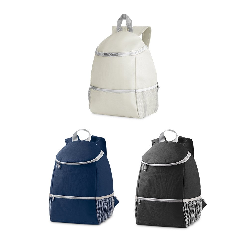 Cooler. Mochila térmica em 600D com bolso frontal 9 L