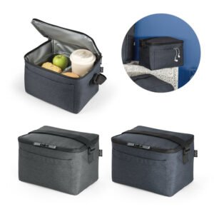 Cooler. Bolsa térmica em 600D poliéster reciclado com interior forrado em PEVA 6 L