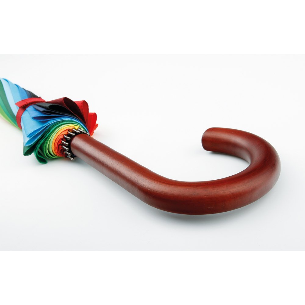 Guarda-chuva arco-íris em 190T pongee - Imagem 6