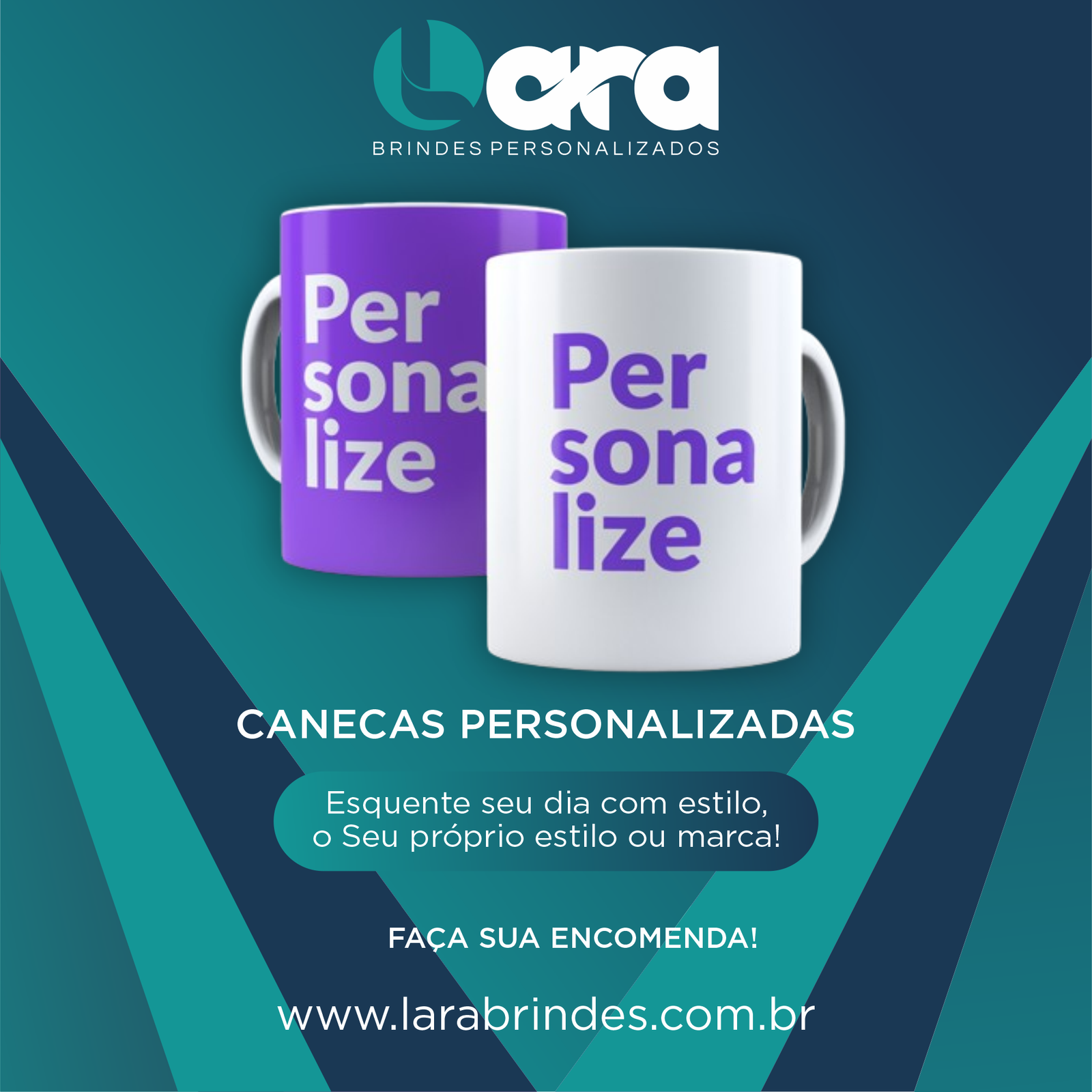 Canecas personalizadas Lara Brindes em Arujá