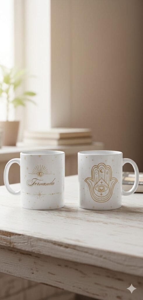 Canecas de porcelana personalizadas com logomarca em Arujá - Lara Brindes